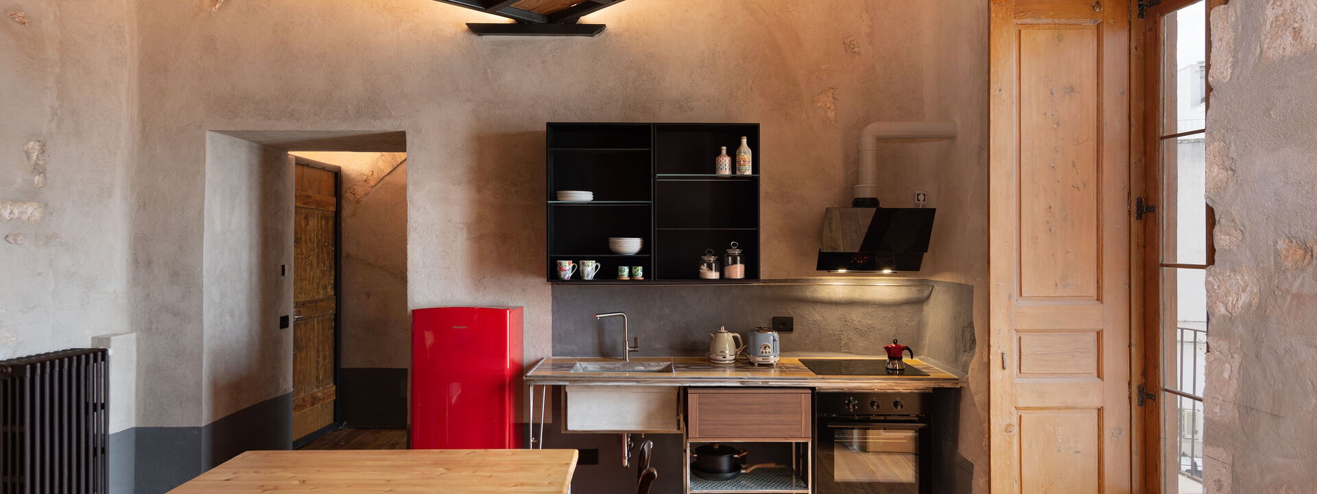 Il Quinto Elemento - Residence Of Charme - Fiume: Dining Room, Kitchen, Living Room