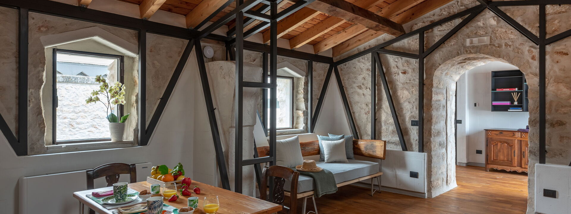 Il Quinto Elemento - Residence Of Charme - Luce: Dining Room, Kitchen, Living Room