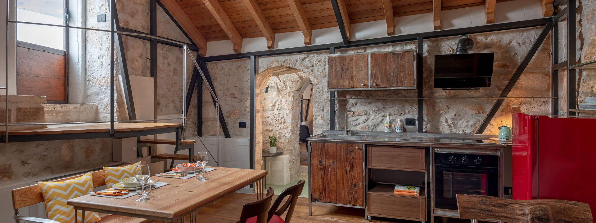 Il Quinto Elemento - Residence Of Charme - Rame: Dining Room, Kitchen, Living Room