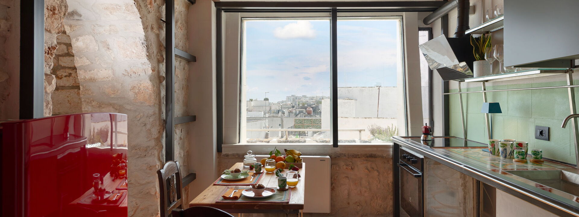 Il Quinto Elemento - Residence Of Charme - Antracite: Dining Room, Kitchen, Living Room