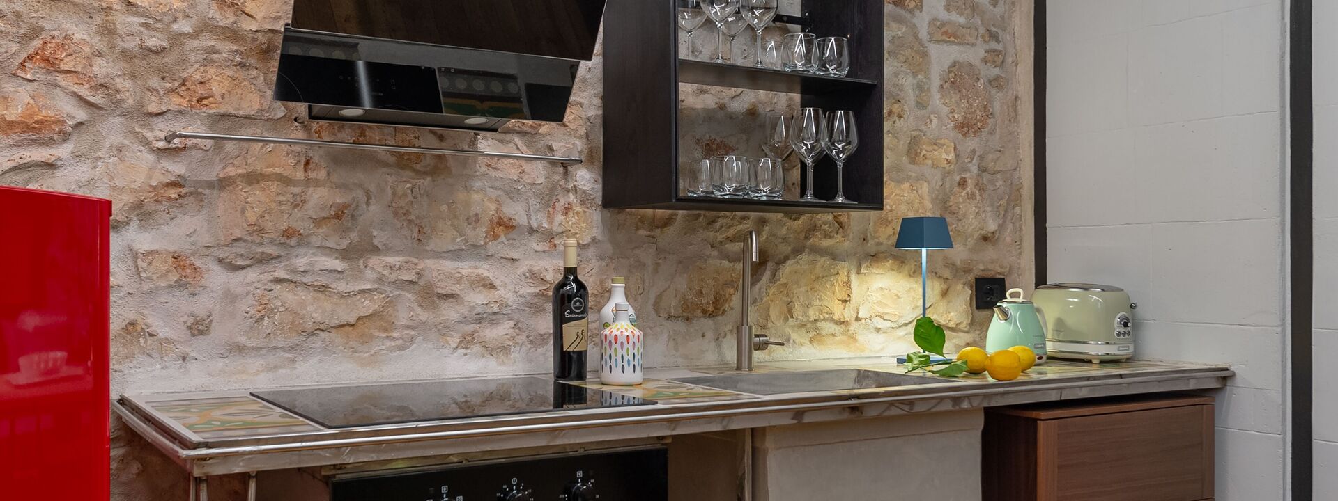 Il Quinto Elemento - Residence Of Charme - Calce: Kitchen, Living Room