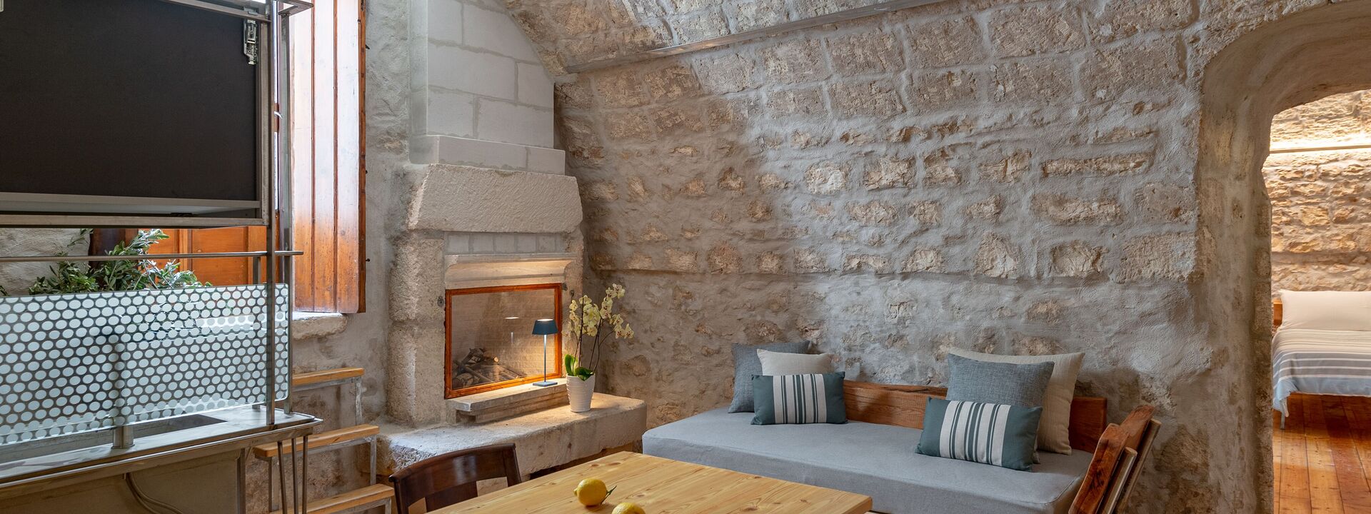 Il Quinto Elemento - Residence Of Charme - Fuoco: Dining Room, Kitchen, Living Room