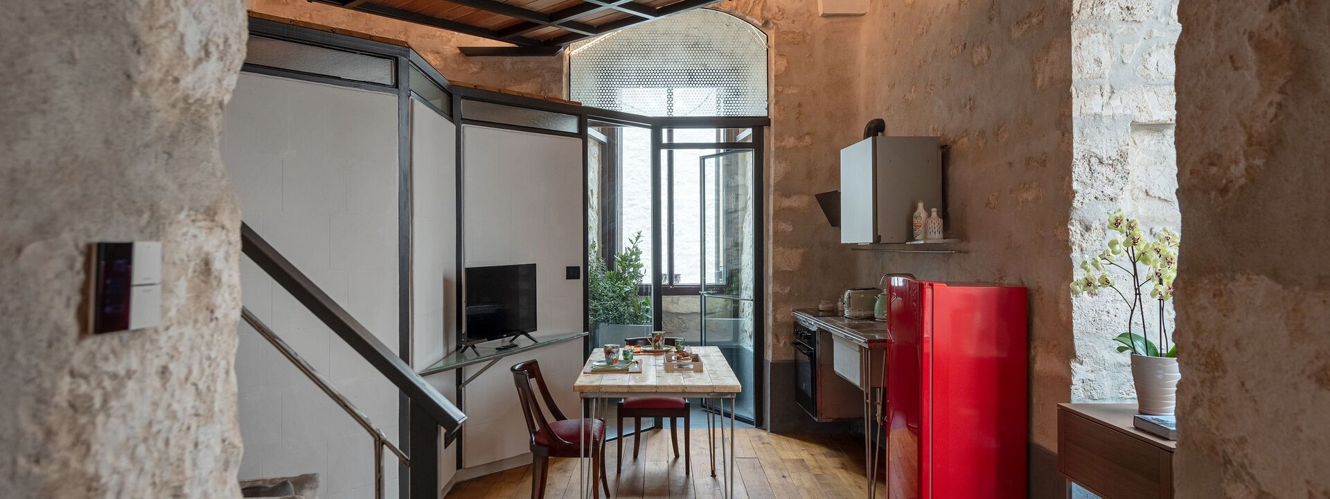 Il Quinto Elemento - Residence Of Charme - Goccia: Dining Room, Kitchen, Living Room
