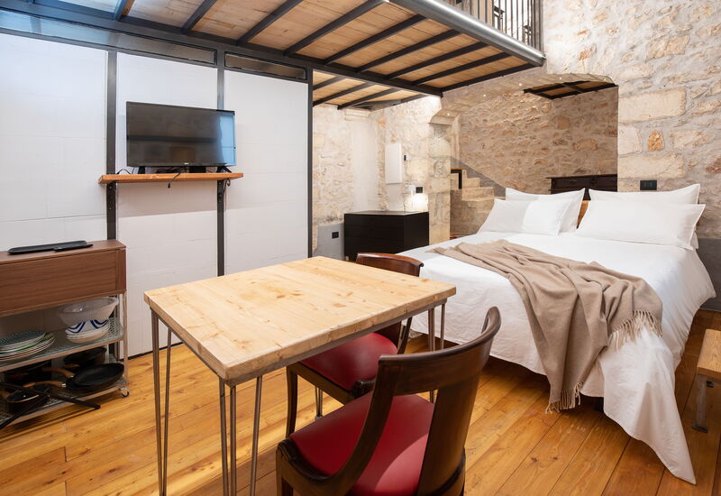 Il Quinto Elemento - Residence Of Charme - Calce: Bedroom, Dining Room, Living Room