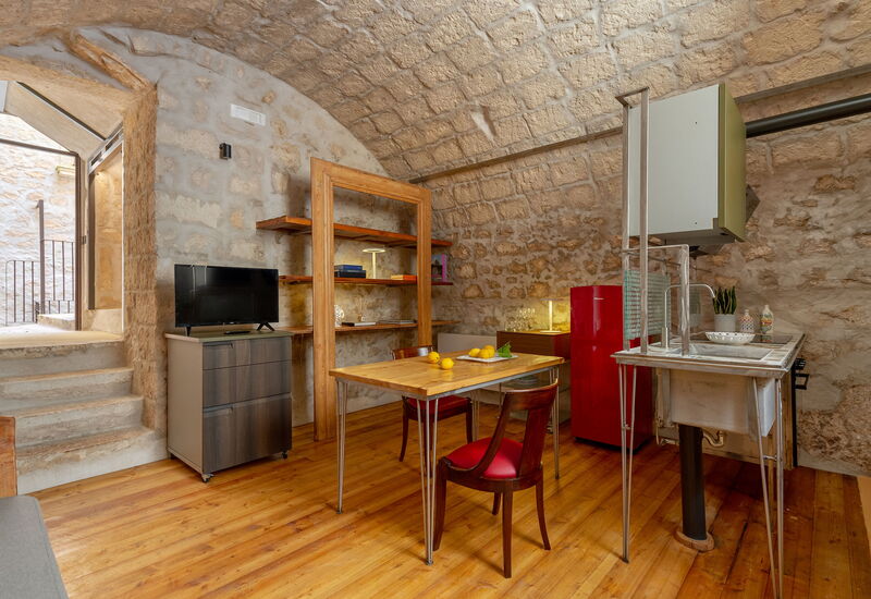 Il Quinto Elemento - Residence Of Charme - Fuoco: Dining Room, Kitchen, Living Room