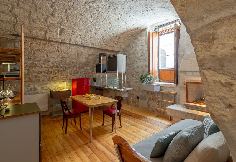 Il Quinto Elemento - Residence Of Charme - Fuoco: Dining Room, Kitchen, Living Room