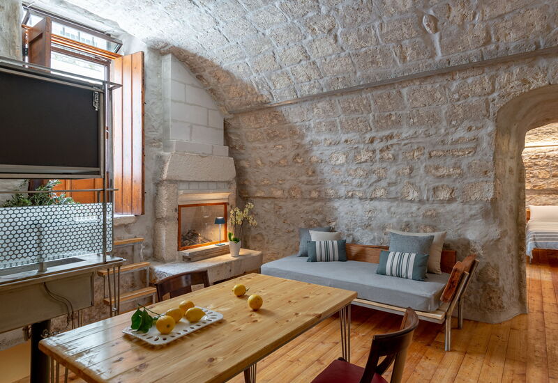 Il Quinto Elemento - Residence Of Charme - Fuoco: Dining Room, Kitchen, Living Room