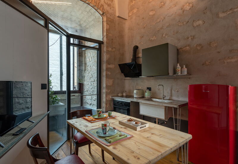 Il Quinto Elemento - Residence Of Charme - Goccia: Dining Room, Kitchen, Living Room