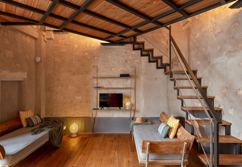 Il Quinto Elemento - Residence Of Charme - Acqua Cheta: Dining Room, Kitchen, Living Room