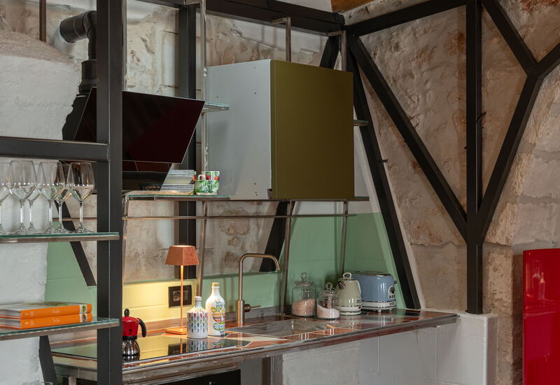 Il Quinto Elemento - Residence Of Charme - Bronzo: Dining Room, Kitchen, Living Room